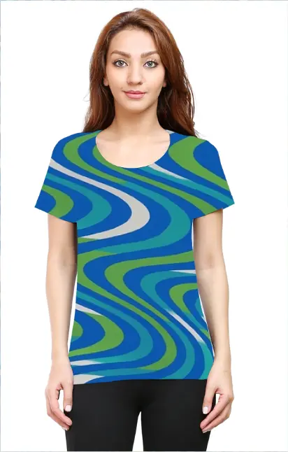 RETRO WAVES T-SHIRT (XS, None)
