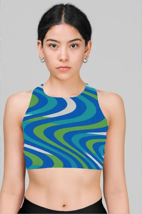 RETRO TIDE CROP (XS, None)