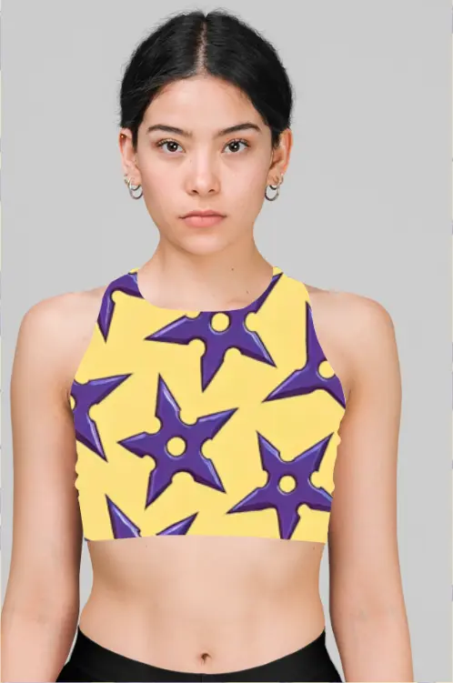 SHURIKEN STAR POWER CROP TOP