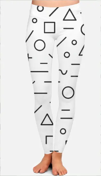 THE EUCLIDEAN DREAM LEGGINGS (XS, None)
