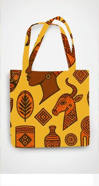 THE ADINKRA ECHOES TOTE