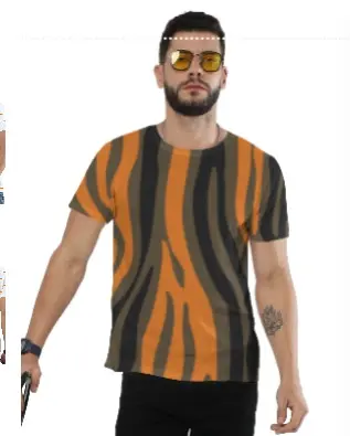 EMBERWILD STRIPESYNTH T-SHIRT