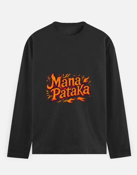 "MANA PATAKA" FIRESTARTER LONG-SLEEVE TEE