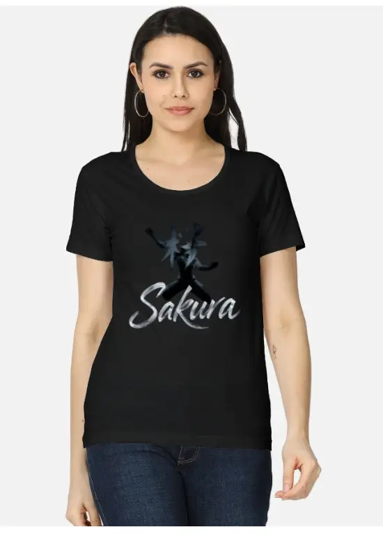 "SHADOW BLOSSOM" SAKURA T-SHIRT