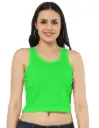 "VIBRANT BREEZE CROP TANK"
