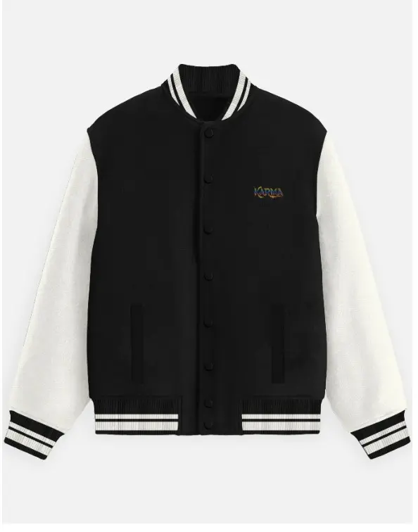 THE BLACK & WHITE KARMA VARSITY
