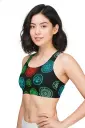 DYSTOPIAN CHAKRA NEON SPORTS BRA