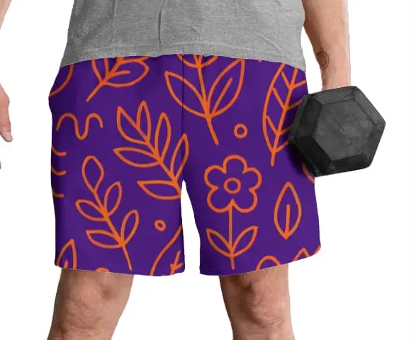 UNISEX SHORTS: VIBRANT VINE ATHLETIC EDITION