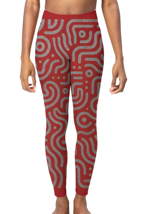 THE LABYRINTH PERFORMANCE LEGGINGS (UNISEX)