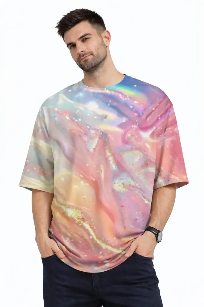 AURORA DRIFT OVERSIZED T-SHIRT (XS, None)