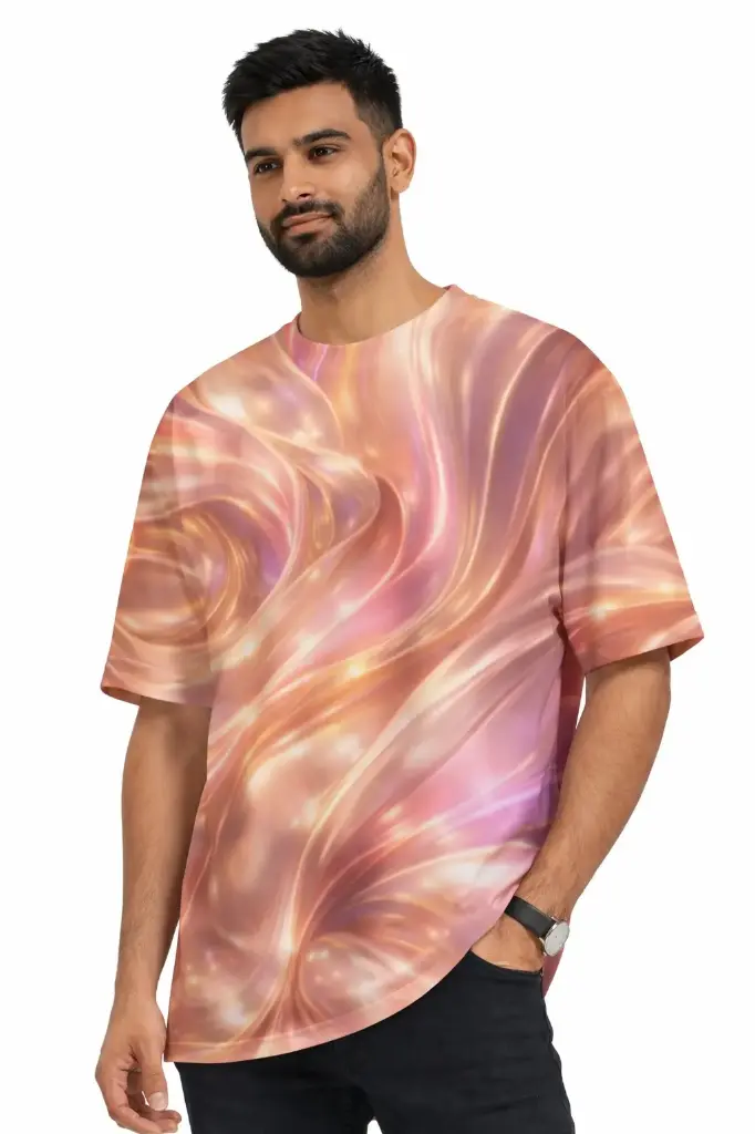 AURORA FLOW OVERSIZED T-SHIRT  (XS, None)