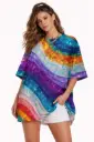 ✨ SPECTRUM WAVE OVERSIZED T-SHIRT ✨ 