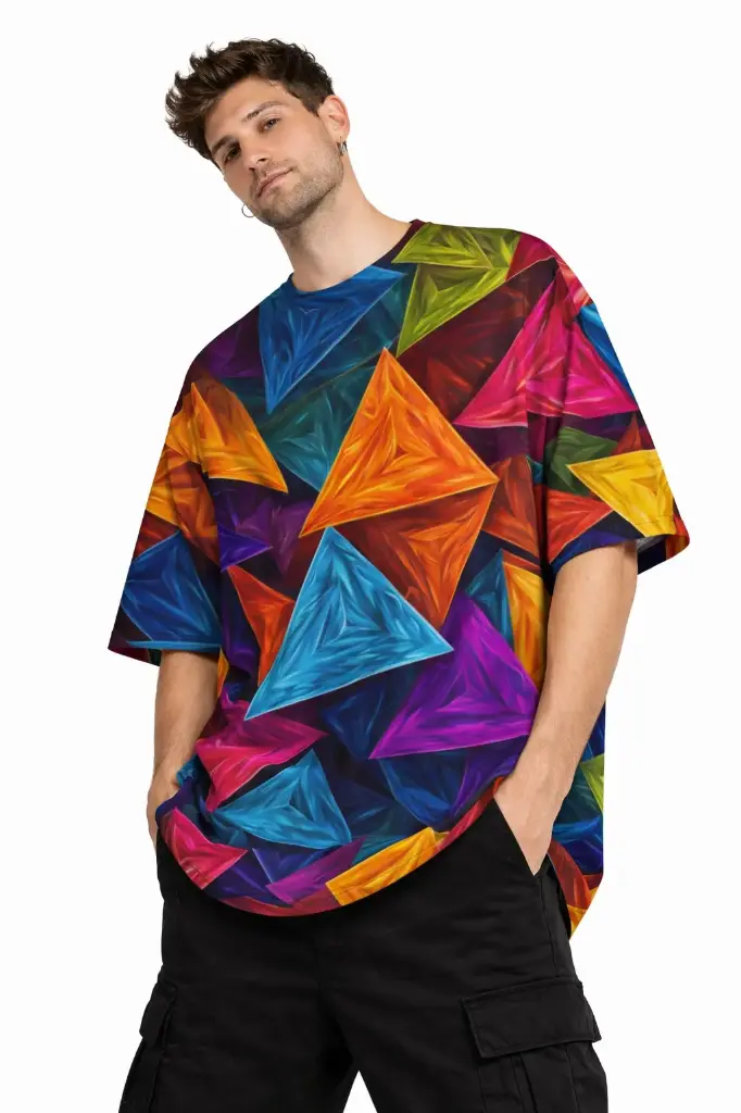 PRISM BLAZE OVERSIZED T-SHIRT 