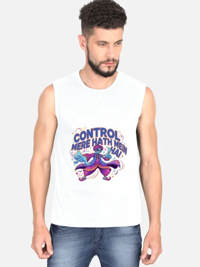 IN MY CONTROL SLEEVELESS T-SHIRT  (XS, None)