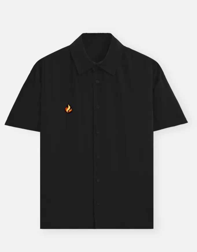 IGNITE MINIMAL FLAME SHORT-SLEEVE SHIRT  (XS, None)