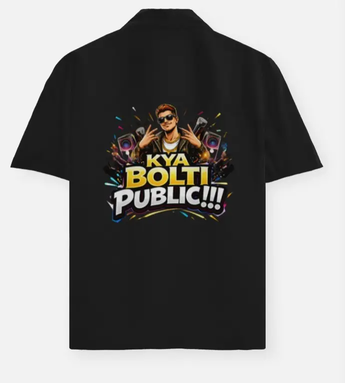THE "CITY PULSE" OVERSIZED RESORT SHIRT (XS)