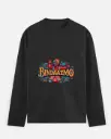 REGULAR BINDAAZMO LONG-SLEEVE GRAPHIC T-SHIRT