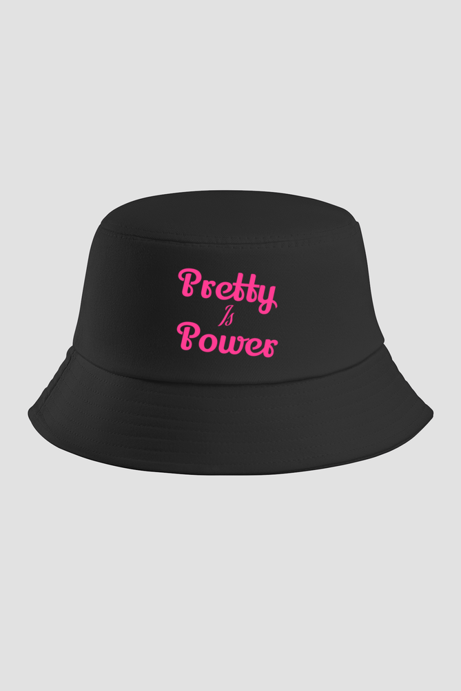 TRENDY GIRLS BUCKET HAT (black, None)