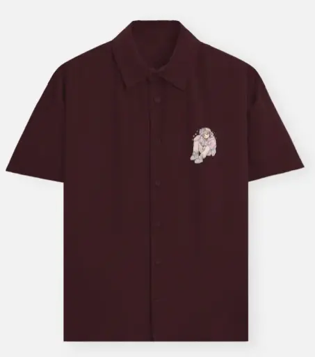 SOFT MOOD ANIME GRAPHIC POCKET SHIRT