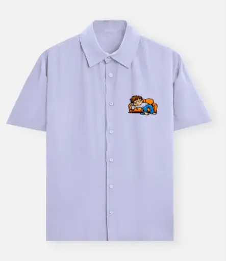 LAZY MOOD CARTOON SHIRT