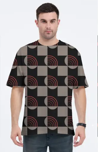 GRID ECHOES TEE
