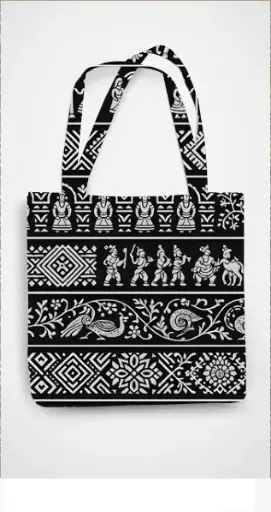ODISHA TEMPLE ART TOTE