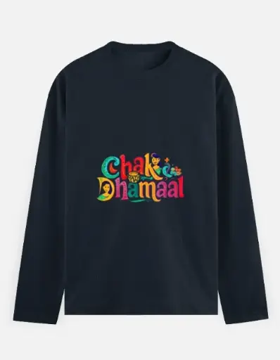 CHAK DHAAMAAL LONG-SLEEVE T-SHIRT