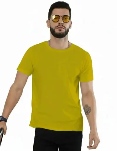 THE GOLDEN HOUR ESSENTIAL CREW NECK TEE