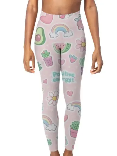 THE "GOOD VIBES" DREAMSCAPE LEGGINGS