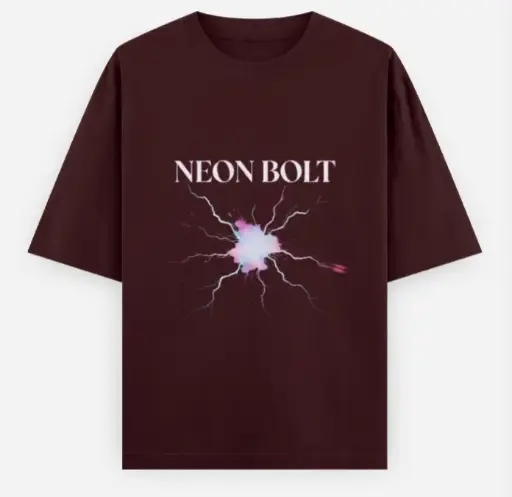 NEON BOLT OVERSIZED T-SHIRT